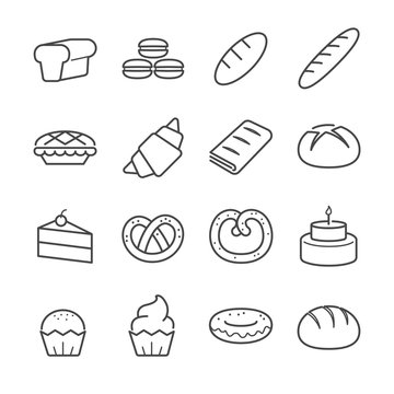 Bakery icons