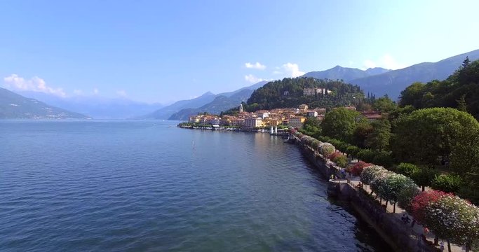 Aerial 4k - Bellagio - Lake Como (IT) 