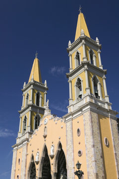 Mexico, Sinaloa State, Mazatlan, Old Mazatlan,  Cathedral