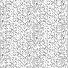 Seamless abstract pattern. Monochrome image. Geometric repeating elements. Vector illustration.

