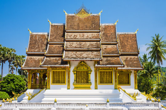 Haw Pha Bang temple on the grounds of the Royal Palace, Luang Prabang, Louangphabang Province, Laos