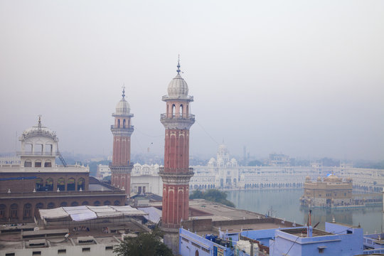 India, Punjab, Amritsar, The Harmandir Sahib,  known as The Golden Temple  