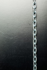 Fototapeta na wymiar chains on a black background