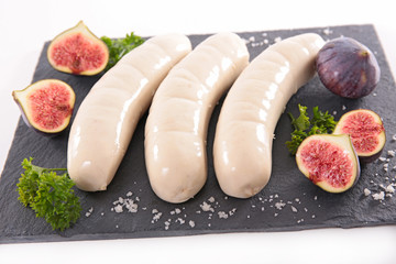 raw white pudding