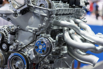 Part of modern car engine