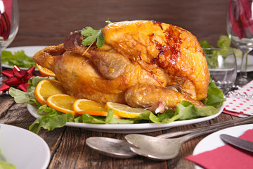 baked chicken for christmas dinner