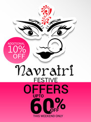 happy navratir celebration background