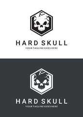 Skull logo. Two versions 