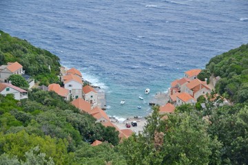 Obraz premium Lucica bay, Lastovo, Croatia.