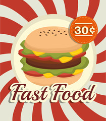 cartoon fast food design design vector illustration eps 10
