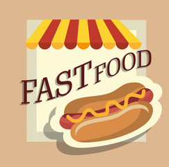 cartoon fast food design design vector illustration eps 10