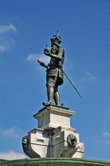 Aquisgrana, Aachen, la statua di Carlo Magno - Germania