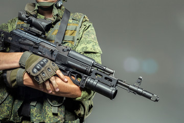 Fototapeta premium Russian soldier