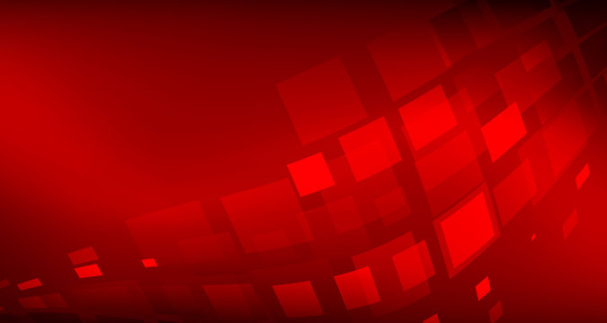 Red Background abstract with lighting lines digital concept