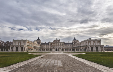 Fototapeta na wymiar Royal Palace of Aranjuez. Madrid. Spain