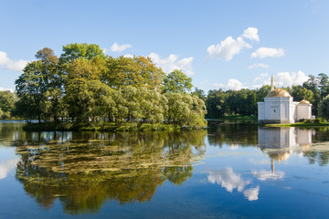 Turkish bath or hamam in Catherine royal park