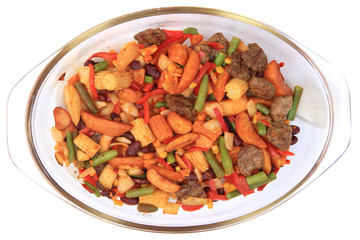 mexican food isolated