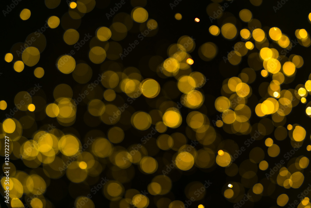 Wall mural abstract background with bokeh defocused lights and shadow