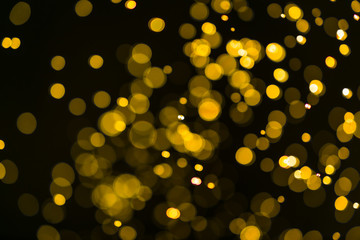 Fototapeta na wymiar abstract background with bokeh defocused lights and shadow