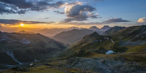 Sonnenuntergang in den Bergen © Netzer Johannes