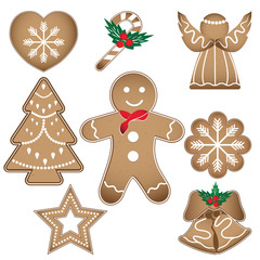 Gingerbread Christmas Cookies