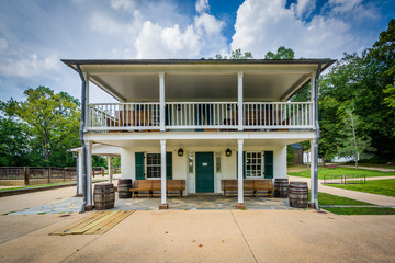 The Great Falls Tavern Visitor Center, at Chesapeake & Ohio Cana