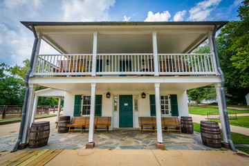 The Great Falls Tavern Visitor Center, at Chesapeake & Ohio Cana