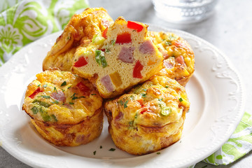 Delicious egg muffins