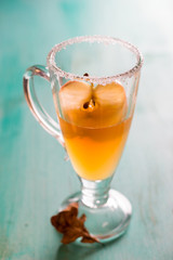 Apple cider or fruit tea
