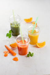 Fresh fruit and vegetable juice