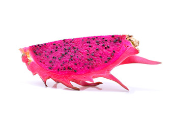dragon fruit isolated on white background