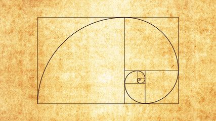 The Golden Spiral / Sacred Geometry Spiral 