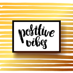 trendy lettering concept handwritten poster. 