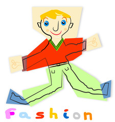 Moda juvenil e infantil.