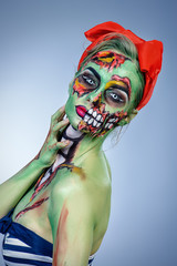 zombie make-up