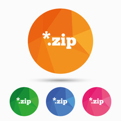 Archive file icon. Download ZIP button.