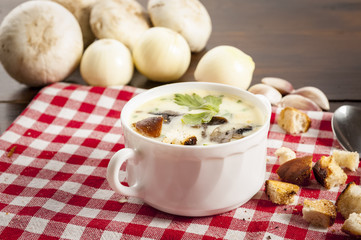 Mushroom soup