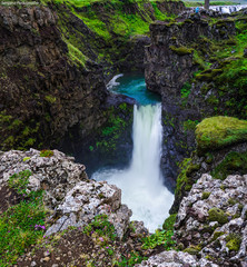 Kolugljufur Canyon