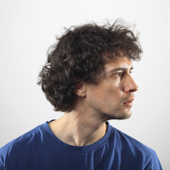 Fototapeta premium Young man portrait.