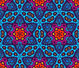 seamless vector colorful Geometric print