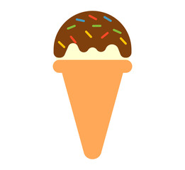 Sweet cartoon cold ice cream set and tasty cartoon frozen icecream collection vector delicious. Set of ice cartoon colorful ice-cream desserts. Chocolate and milk icecream vector illustration