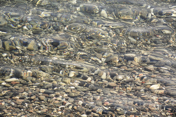 stones in water