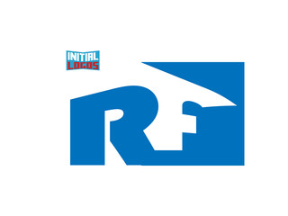 RF Initial Logo for your startup venture