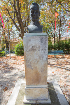 Statue Of Piero Della Francesca