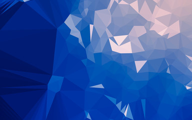 Abstract low poly background, geometry triangle