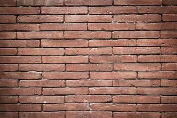 Brick wall texture pattern or brick wall background for interior or exterior design with copy space for text or image.