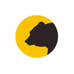 профиль медведя