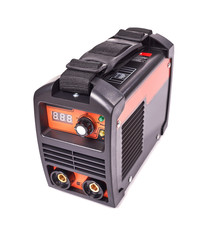 Welding machine isolated on white background