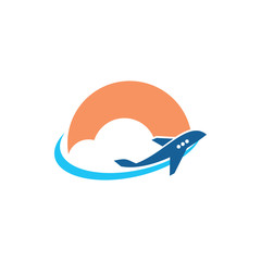 Modern Travel Logo Image Vector Icon