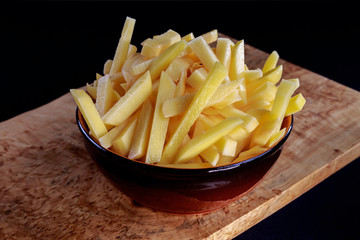 картофель очищенный